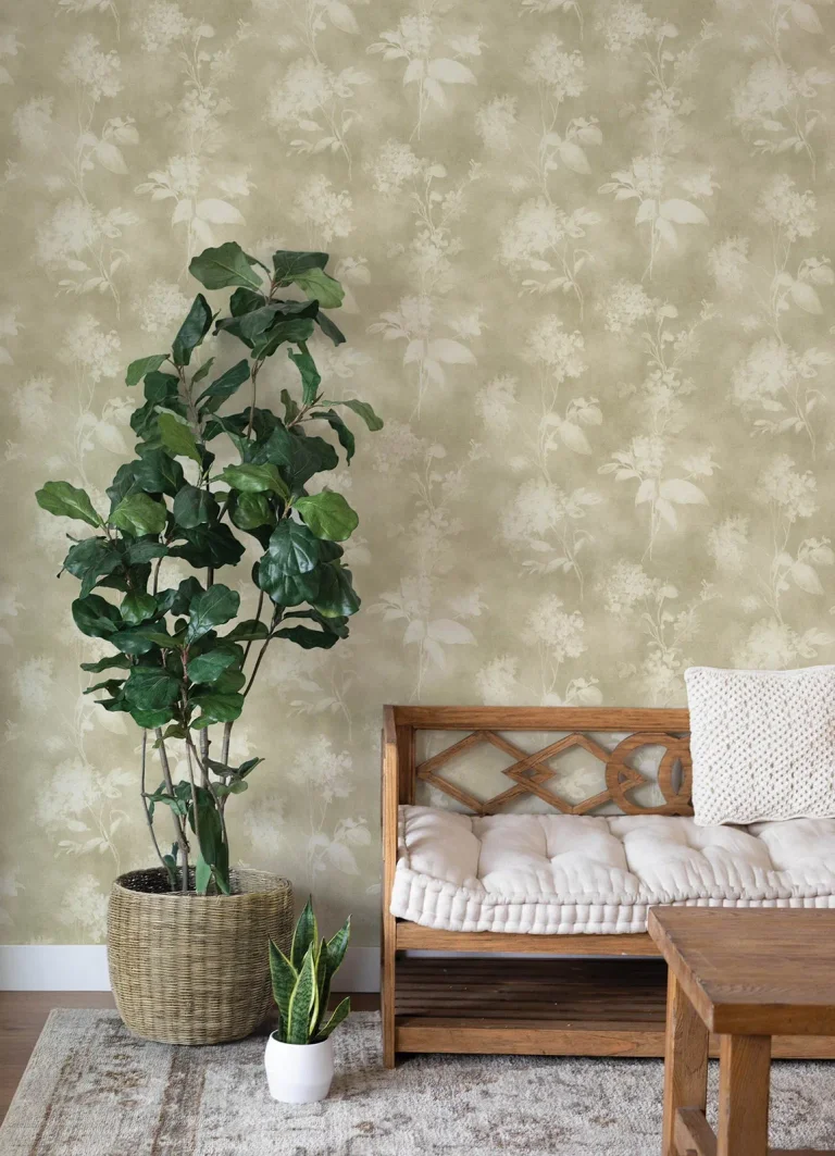 Izara Botanical Wallpaper - Light Green — Ảnh 2