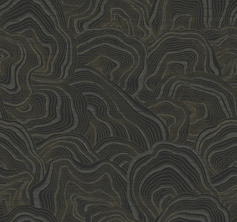 Ronald Redding Geodes Wallpaper - Black — Ảnh 5