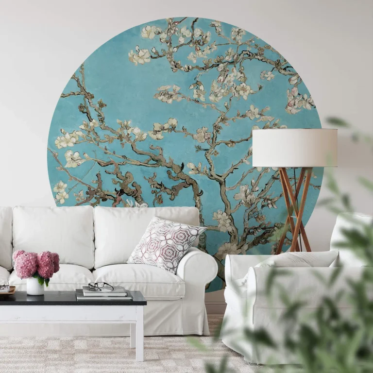 Van Gogh Almond Blossom - Wall Mural 5454 - 8 Panel - 384cm x 260cm — Ảnh 2