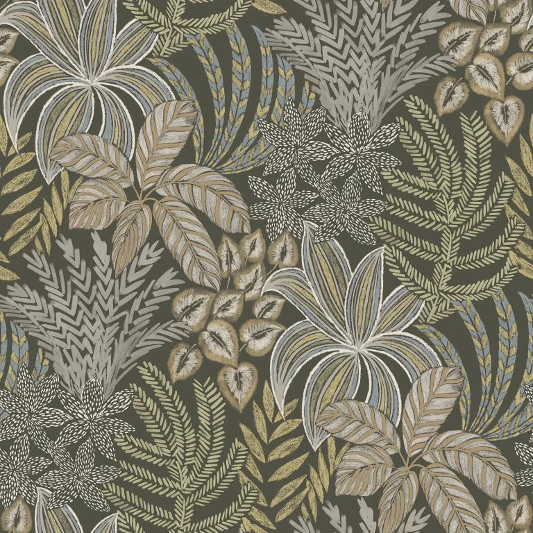 Sumner Woodland Botanical Wallpaper - Brown — Ảnh 4