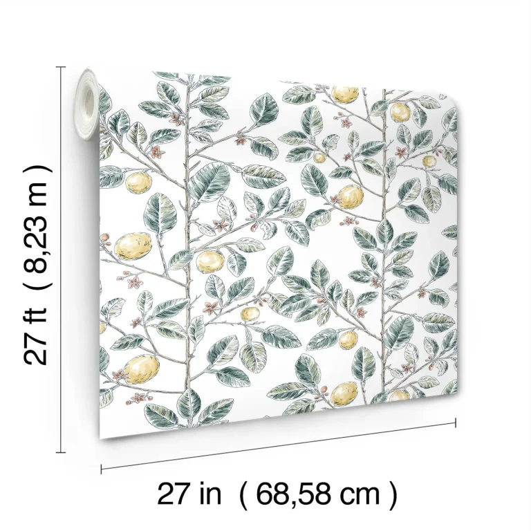 Limoncello Toile Wallpaper - Forest — Ảnh 2
