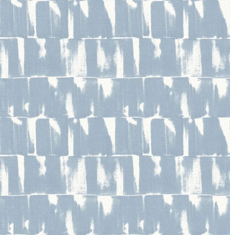 Bancroft Artistic Stripe Wallpaper - Blue — Ảnh 3