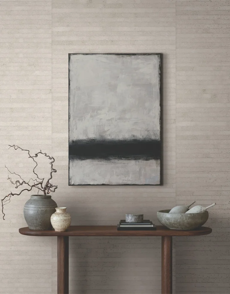 Ronald Redding Handcrafted Paper Wallpaper - Almond