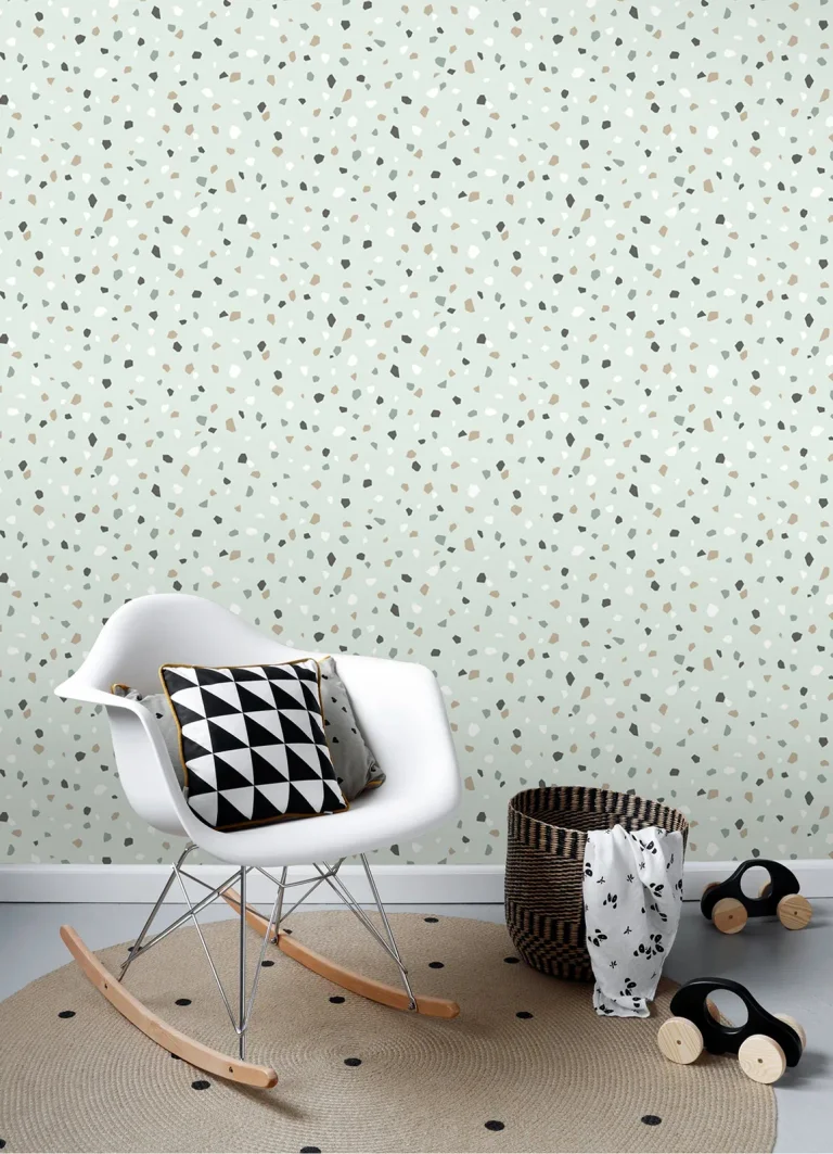 Chesapeake Ona Terrazzo Wallpaper - Mint — Image 5