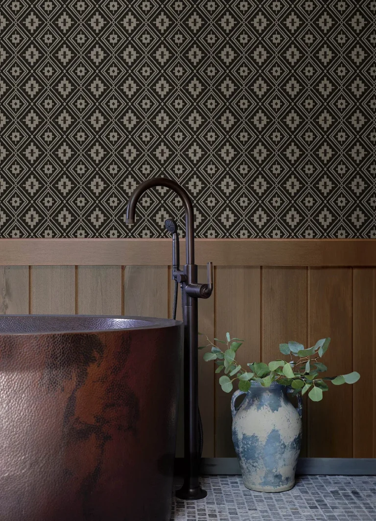 Chesapeake Camp Blanket Wallpaper - Black — Ảnh 4