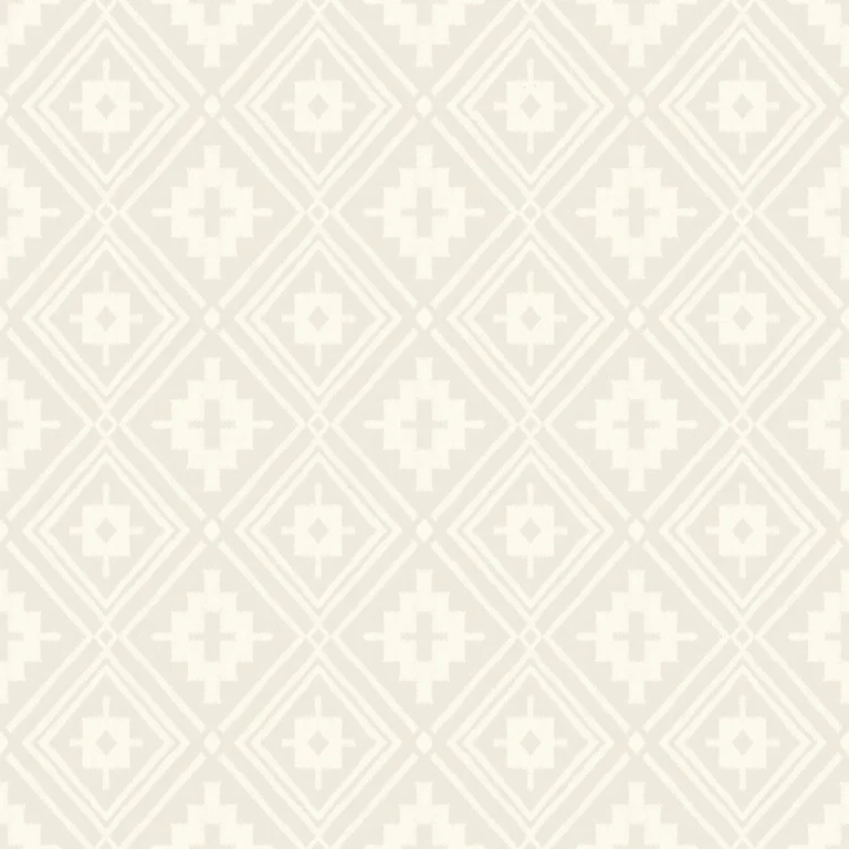 Chesapeake Camp Blanket Wallpaper - Cream — Image 3