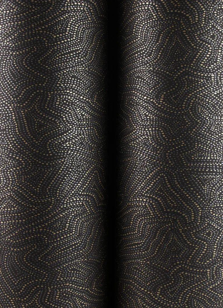 Hollenback Dotted Abstract Wallpaper - Black — Ảnh 2