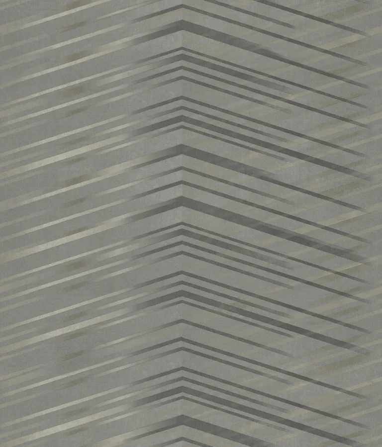 Candice Olson Glistening Chevron Wallpaper - Charcoal — Image 3