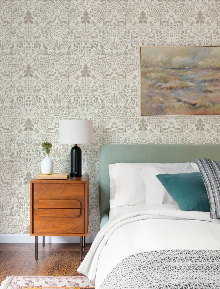 Anoki Scenic Woodlands Wallpaper - Beige — Image 2