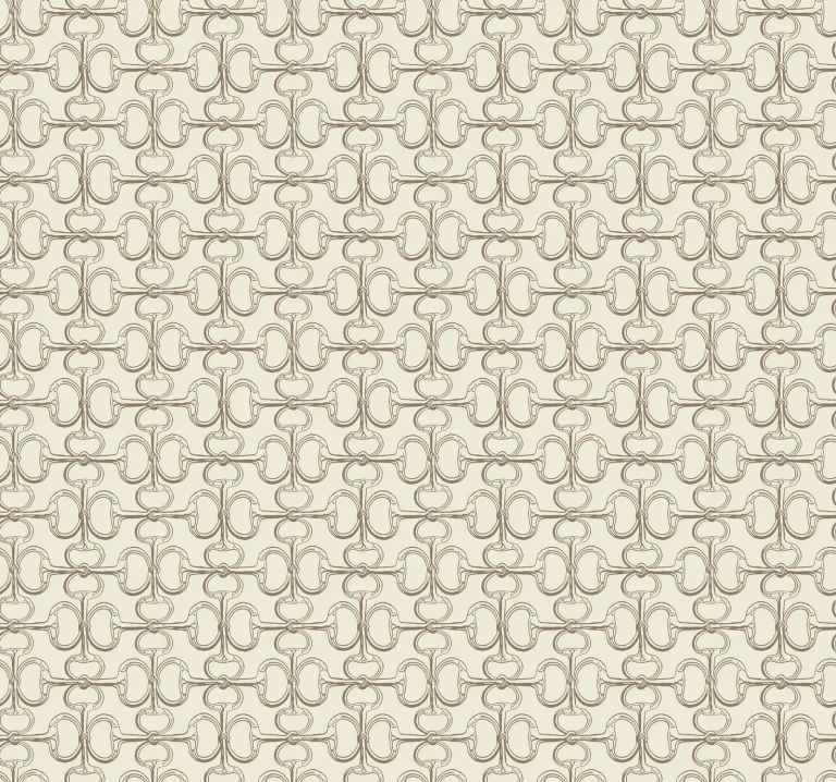 Ronald Redding Polo Horse Bits Wallpaper - Beige — Ảnh 5
