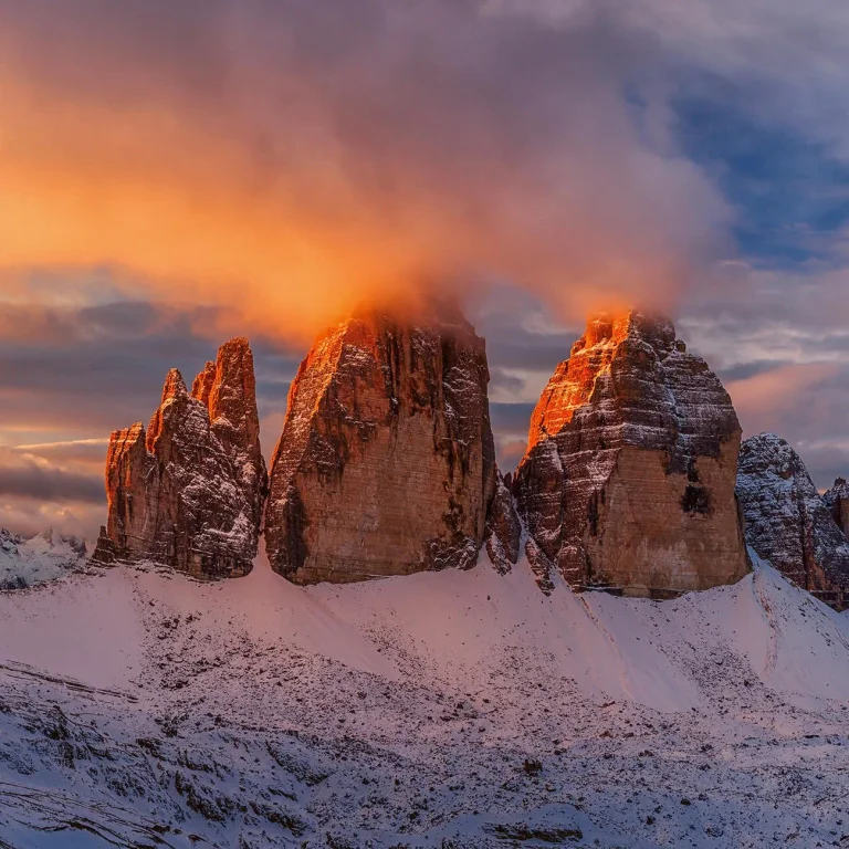 Mountain Peaks In Italy - Wall Mural 5063 - 8 Panel - 384cm x 260cm — Ảnh 3