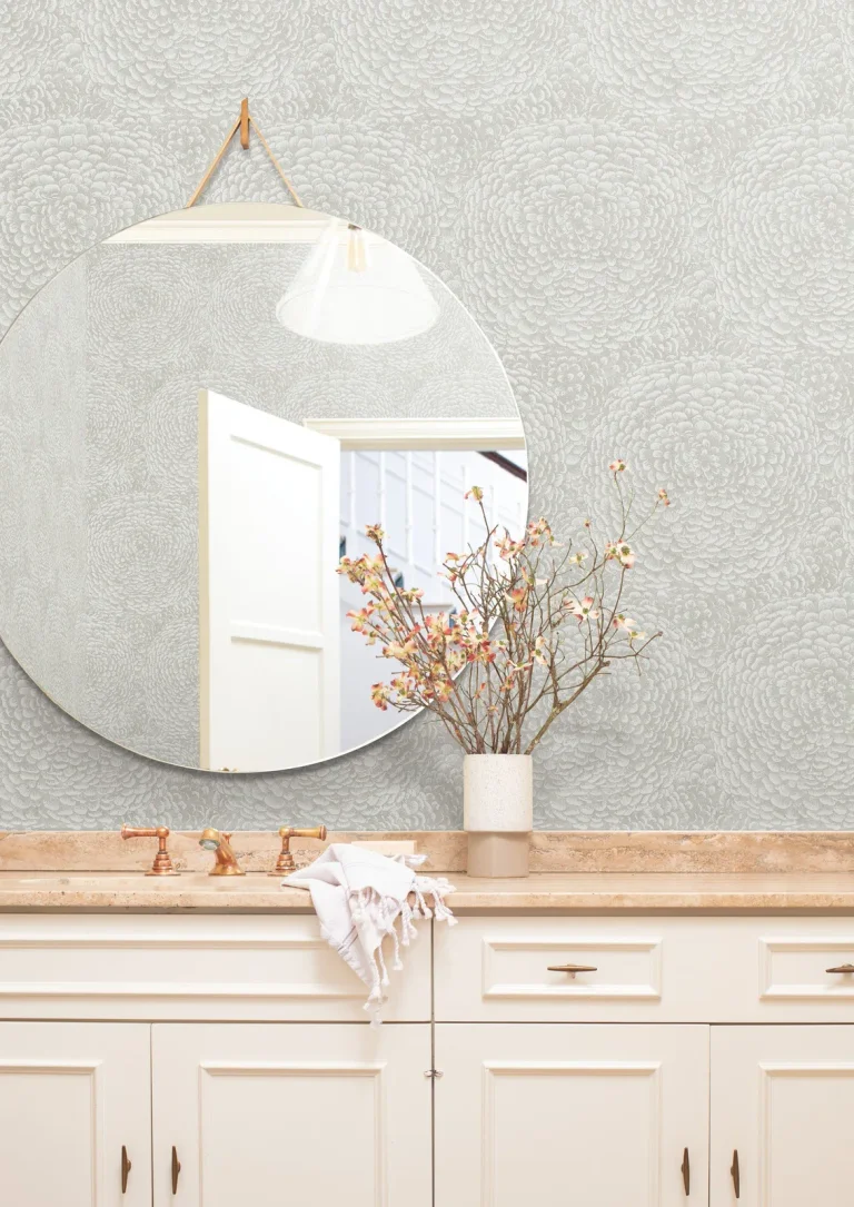 Floret Wallpaper - Grey — Ảnh 2