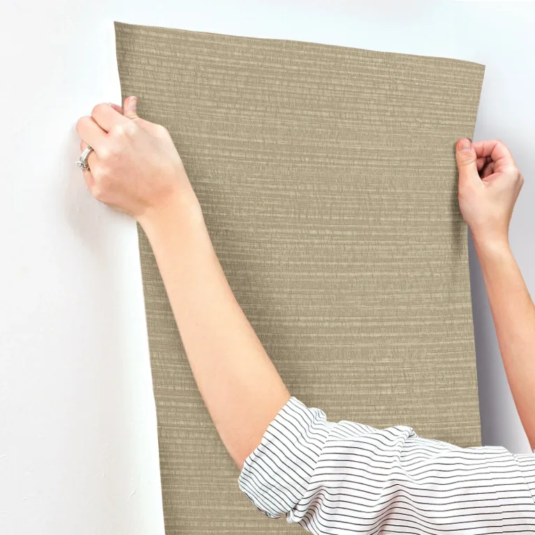 Sky Line Textured Wallpaper - Chestnut — Ảnh 3