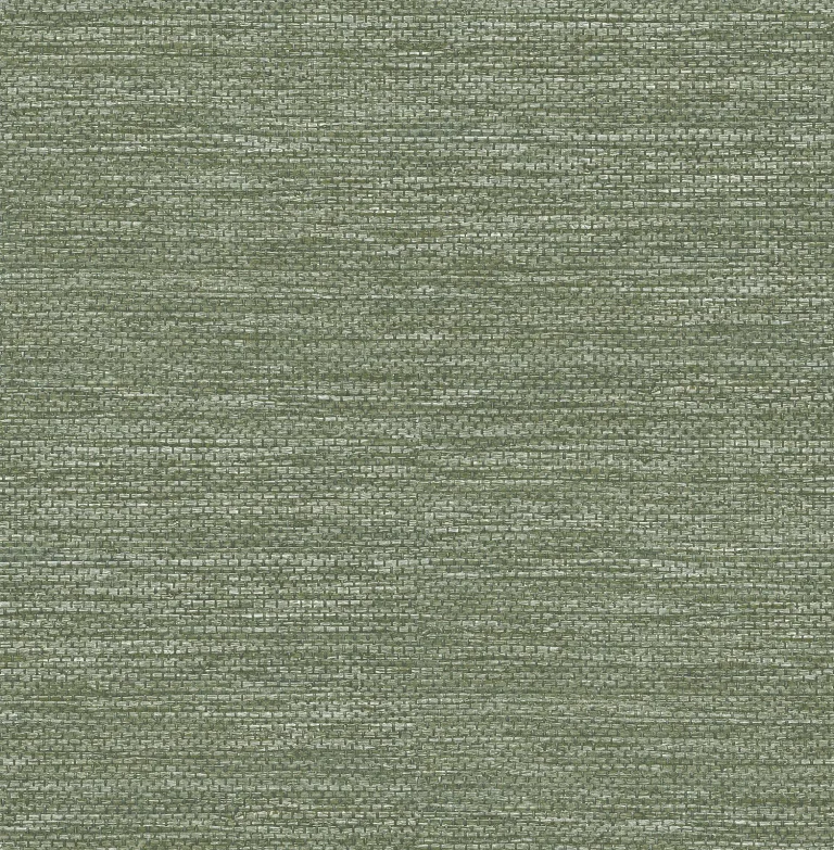Malin Faux Grasscloth Wallpaper - Moss — Ảnh 3