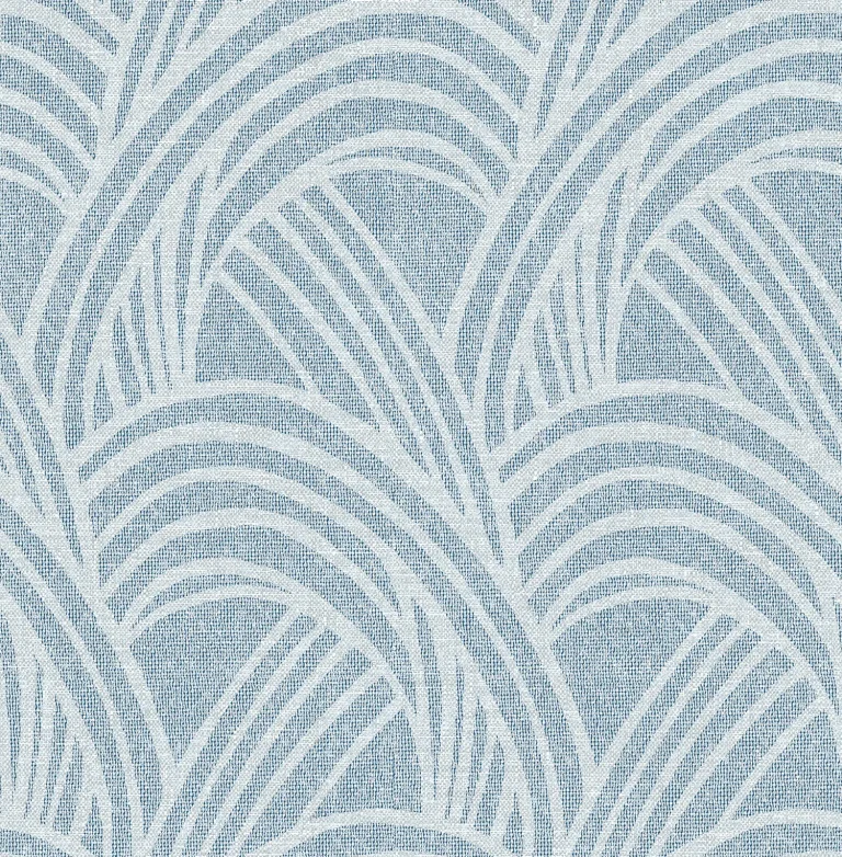 Farrah Geometric Wallpaper - Blue — Ảnh 2