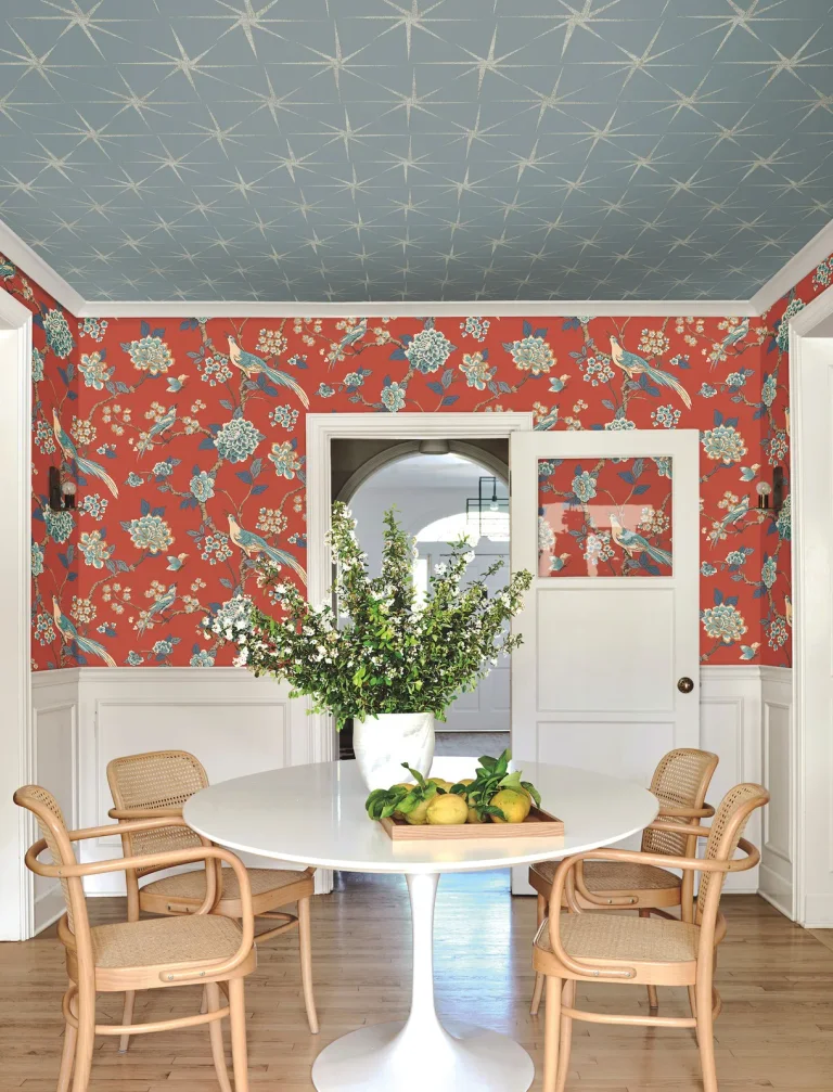 Fanciful Wallpaper - Orange