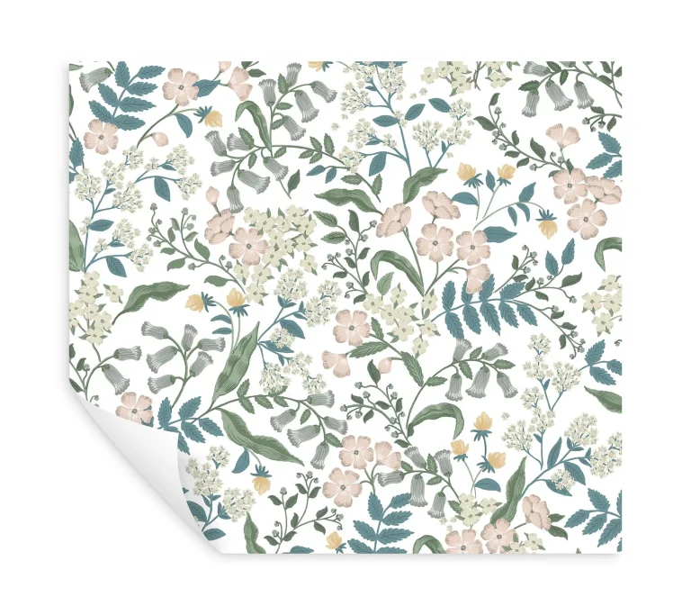 Rifle Paper Co. Sweetbrier Peel and Stick Wallpaper - Blush — Image 5