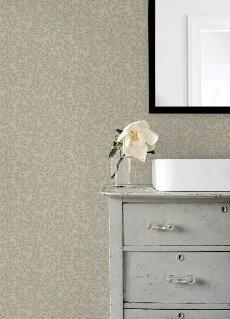 Lindlöv Leafy Vines Wallpaper - Taupe — Ảnh 2