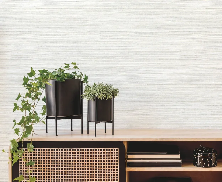 Fountain Grass Wallpaper - Ivory — Image 2