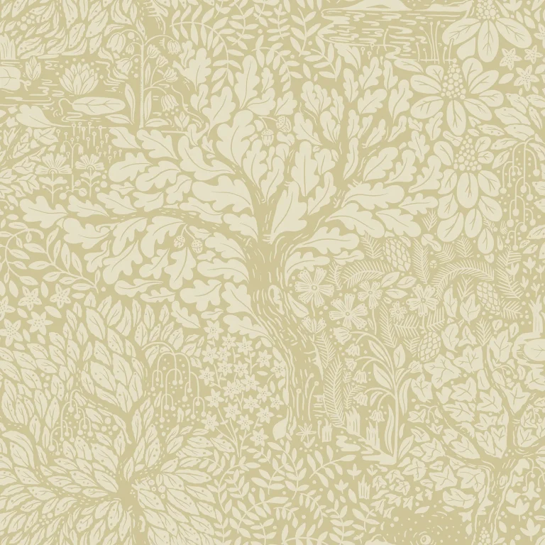 Olle Forest Sanctuary Wallpaper - Sage — Ảnh 3