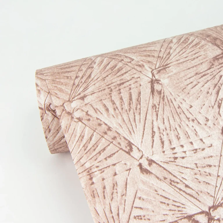 Wright Textured Triangle Wallpaper - Rose Gold — Ảnh 3
