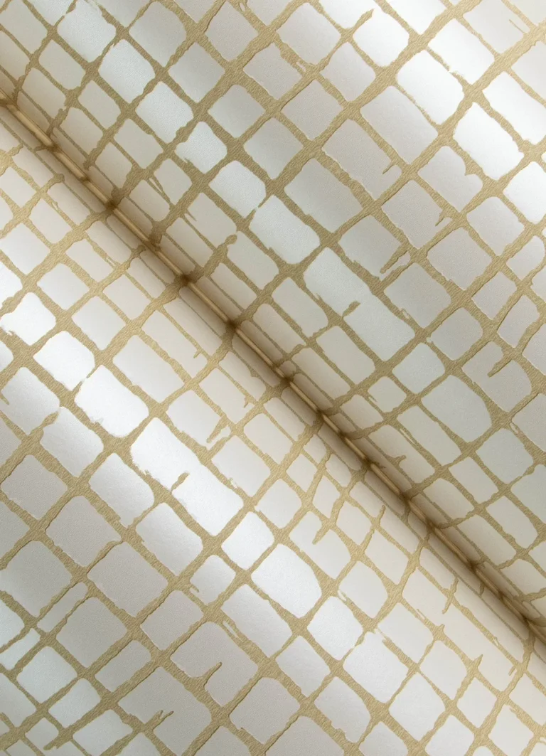 Albin Gridline Wallpaper - Pearl — Ảnh 3