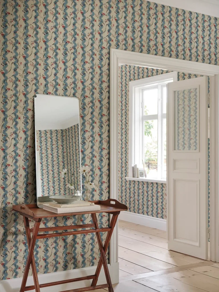 Beatrice, Blue – Classic Floral — Ảnh 2