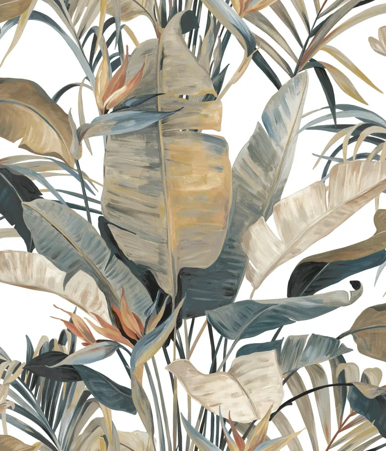 Candice Olson Tropical Cabana Peel and Stick Wallpaper - Plush Neutral