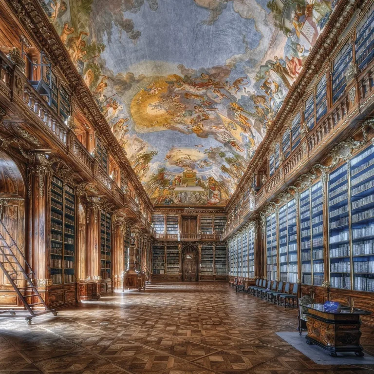 Philosophical Hall - Wall Mural 5473 - 4 Panel - 192cm x 260cm — Ảnh 2