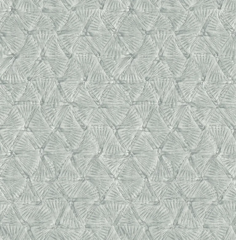 Wright Textured Triangle Wallpaper - Slate — Ảnh 3
