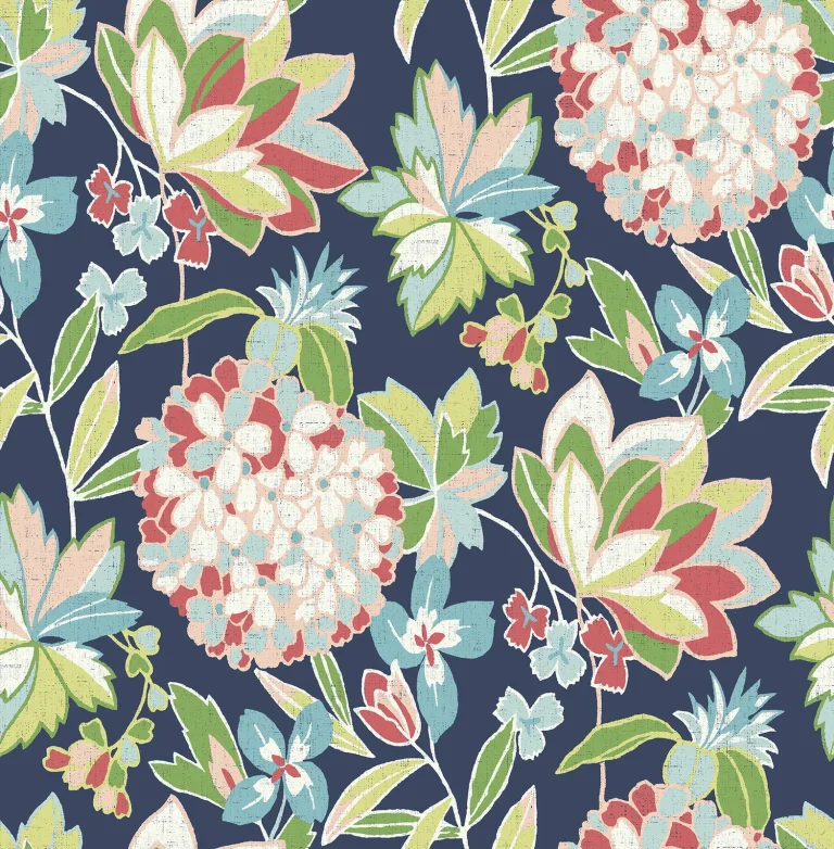 Valdivian Floral Wallpaper - Fuchsia — Ảnh 6
