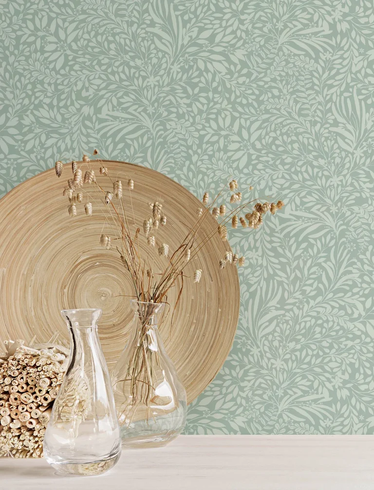 Kristina Botanical Wallpaper - Teal — Ảnh 5