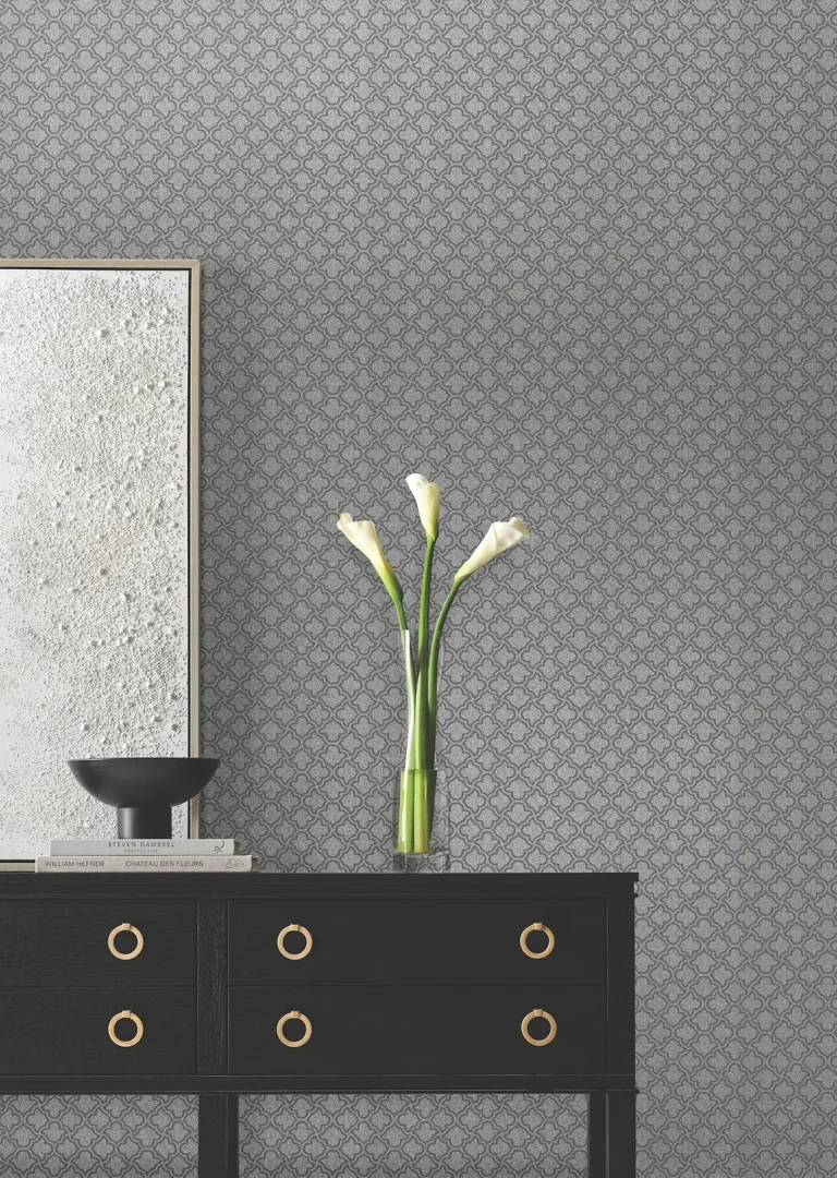 Candice Olson Uptown Glam Wallpaper - Charcoal — Ảnh 7