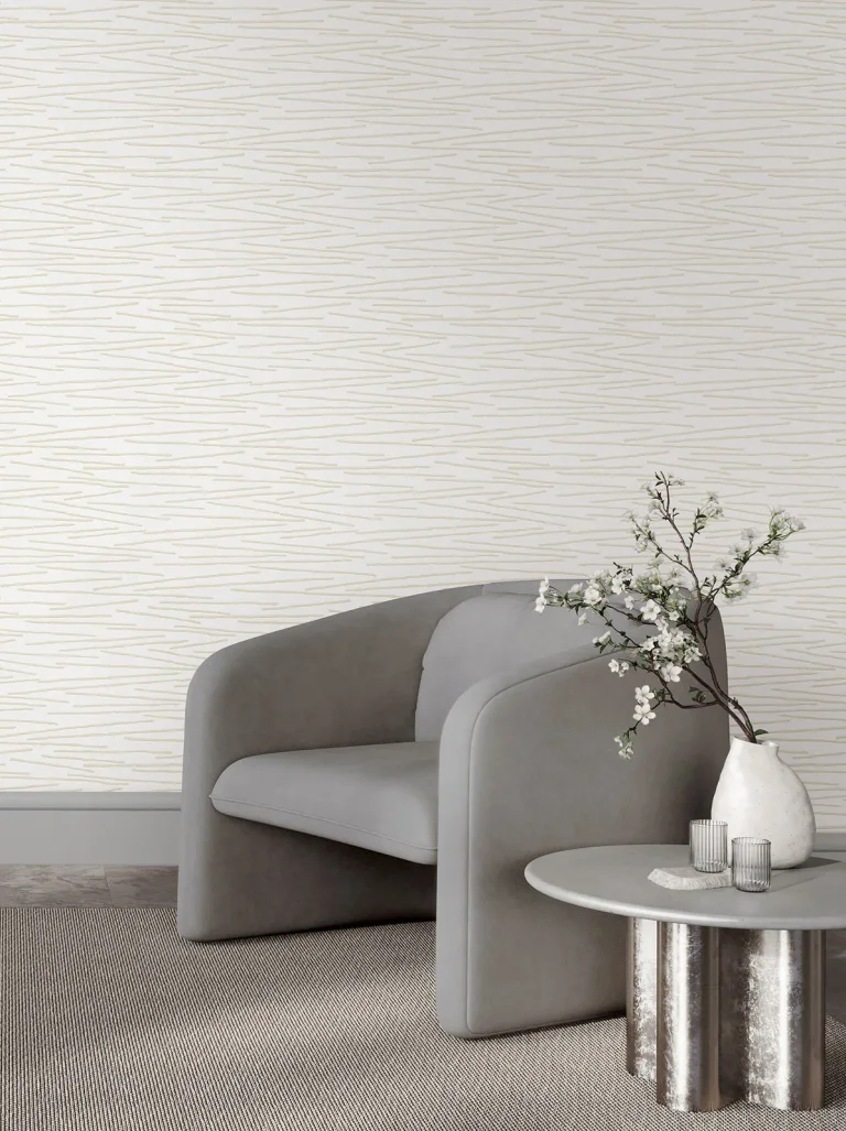 Candice Olson Foundations Wallpaper - White — Ảnh 3