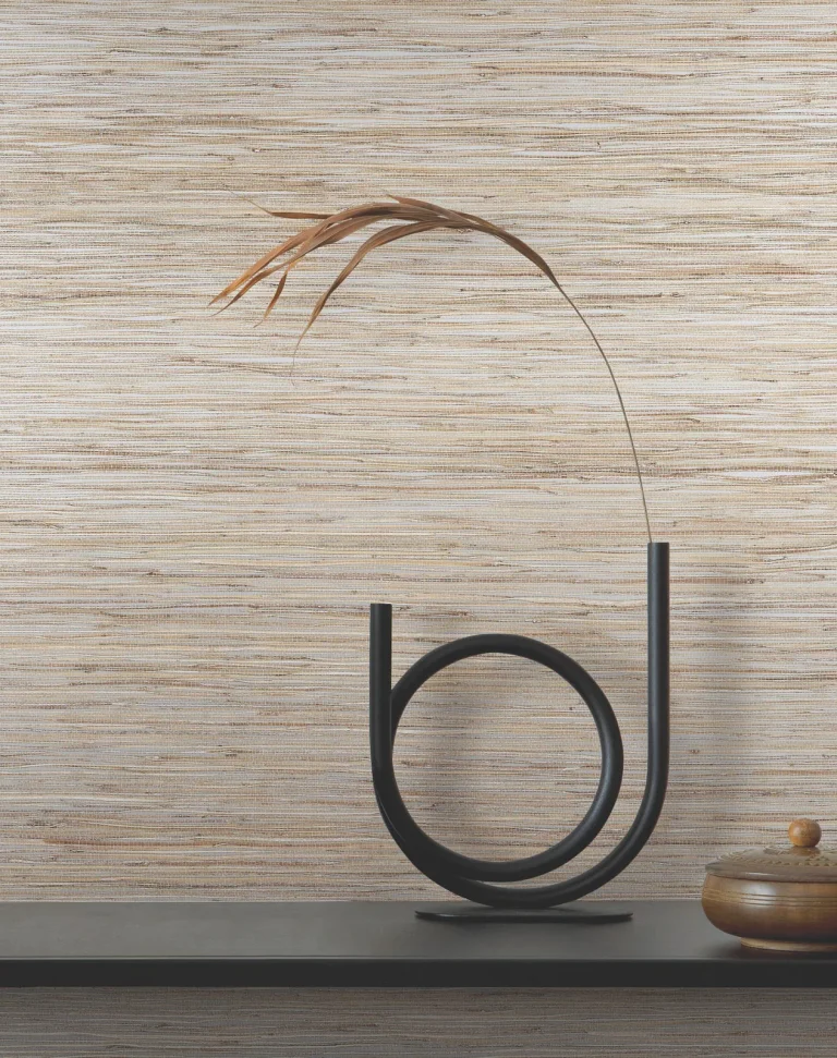 Ronald Redding Misty Hemp Wallpaper - Light Natural — Ảnh 3