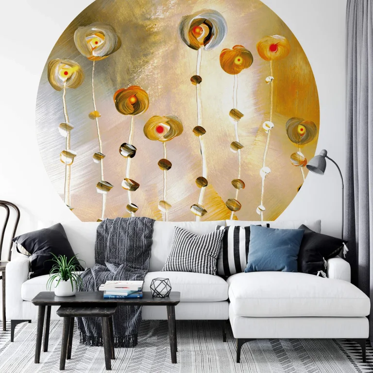 Golden Eye - Wall Mural 5486 - 4 Panel - 192cm x 260cm — Ảnh 3