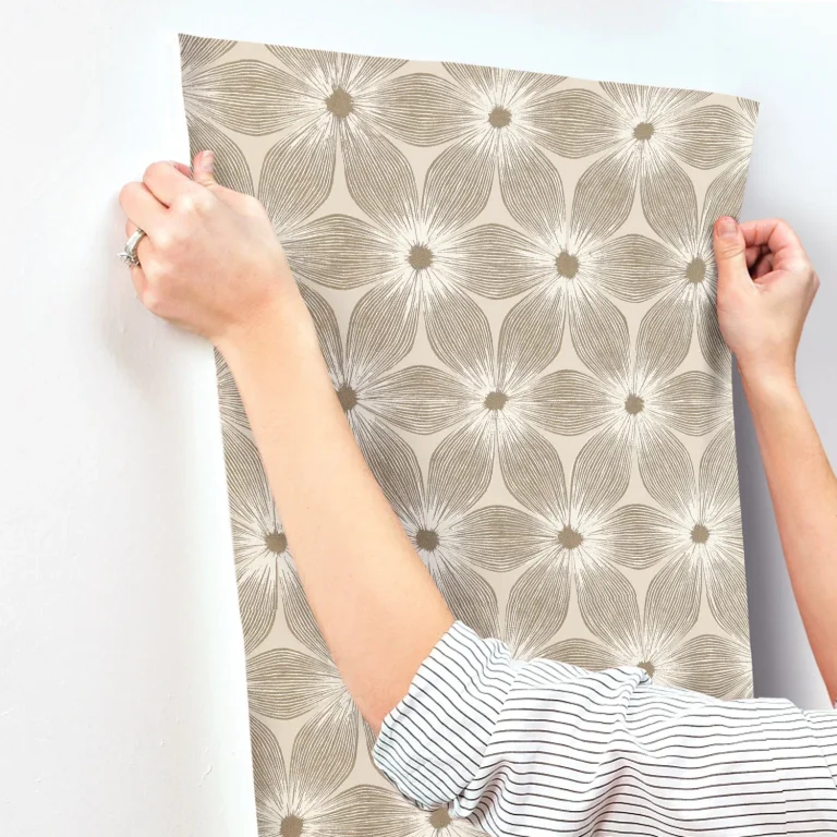 Candice Olson Everlasting Wallpaper - Beige/Gold — Ảnh 3