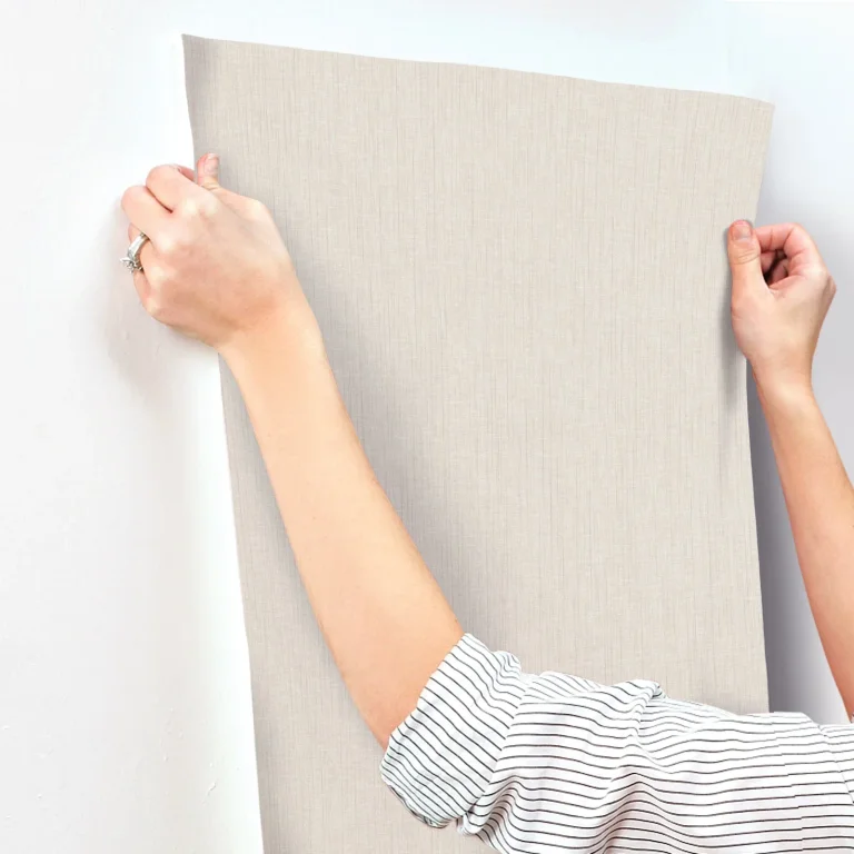 Silk Spun Tactile Stripe Wallpaper - Ivory — Ảnh 2