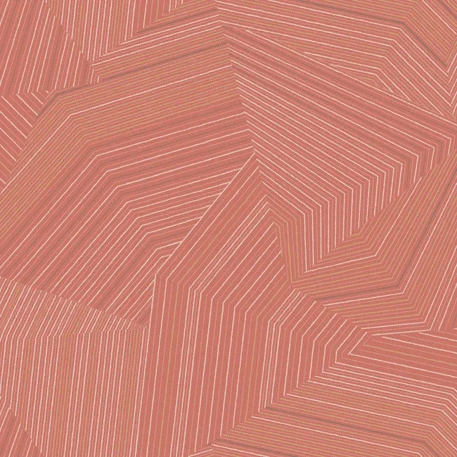 Dotted Maze Wallpaper - Desert Red — Ảnh 5