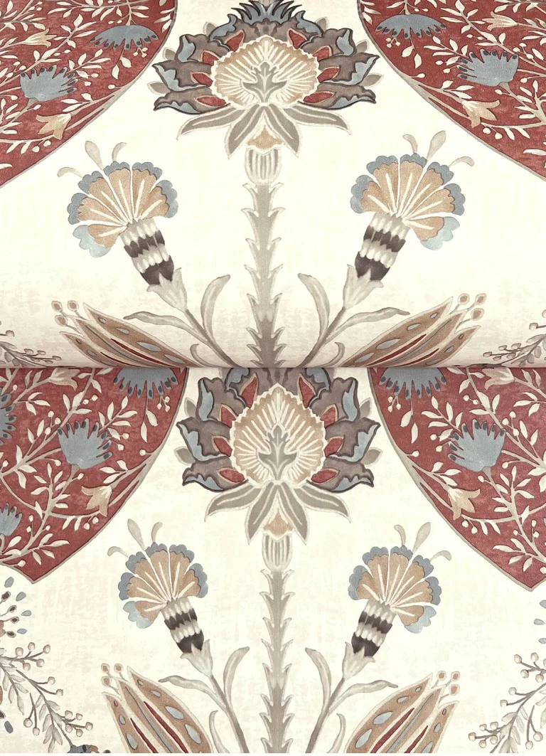 Auden Floral Grandeur Wallpaper - Ruby — Ảnh 4