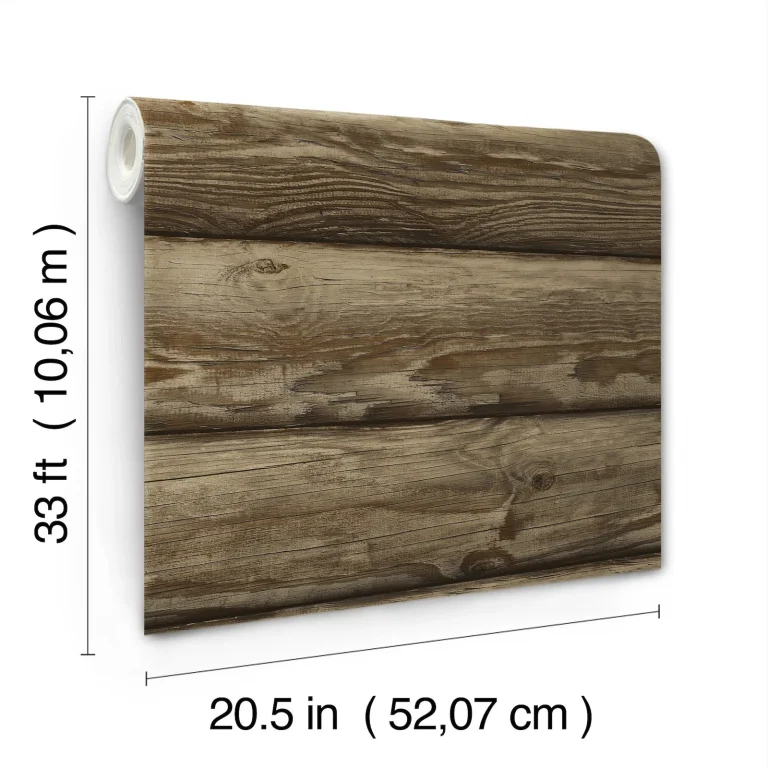 Chesapeake Bunkhouse Wallpaper - Mahogany — Image 6