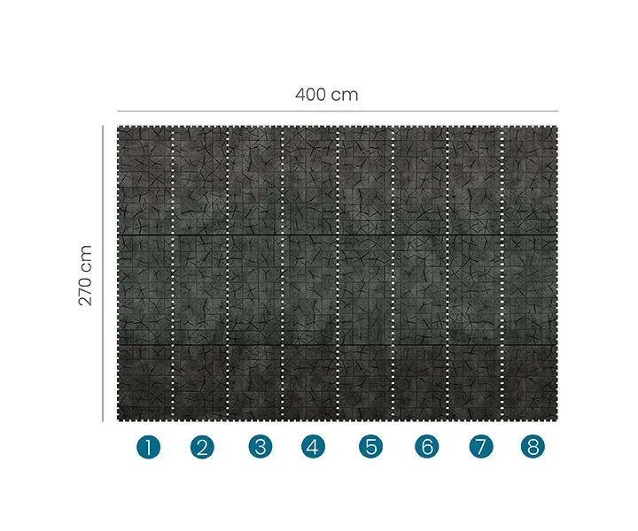 Zoom Digital Wallpaper Wall Mural - 2511N11 — Ảnh 3