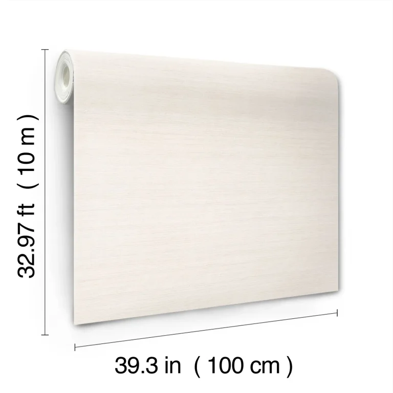 Milano Silk Wallpaper - Ivory — Ảnh 4