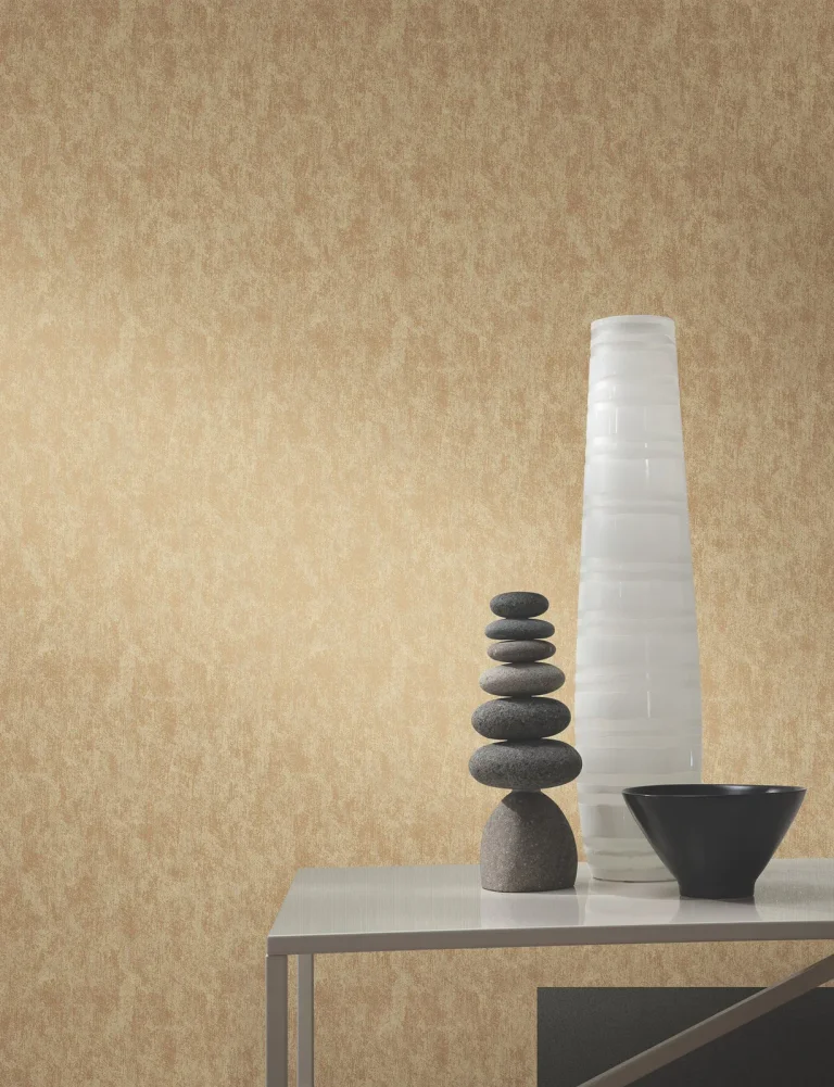 Shimmering Patina Wallpaper - On Taupe — Ảnh 3