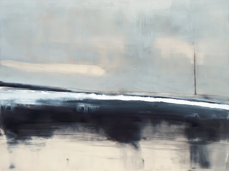 Grounded Wall Mural - Navy — Image 2
