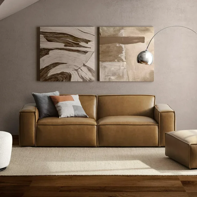 LEATHER BOLD SOFA (2-seater) — Ảnh 2