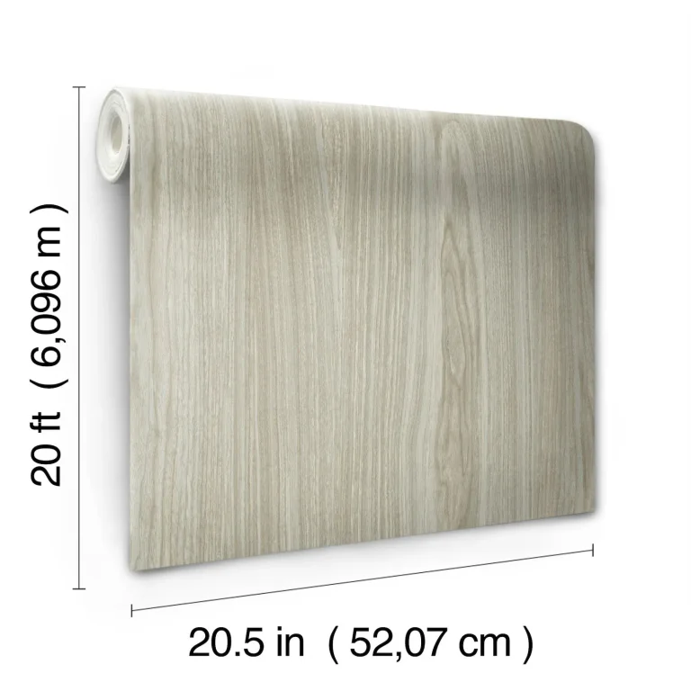 Linden Peel and Stick Wallpaper - Natural — Image 7