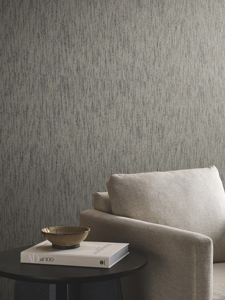 Ronald Redding Twist Paperweave Wallpaper - Black — Ảnh 2