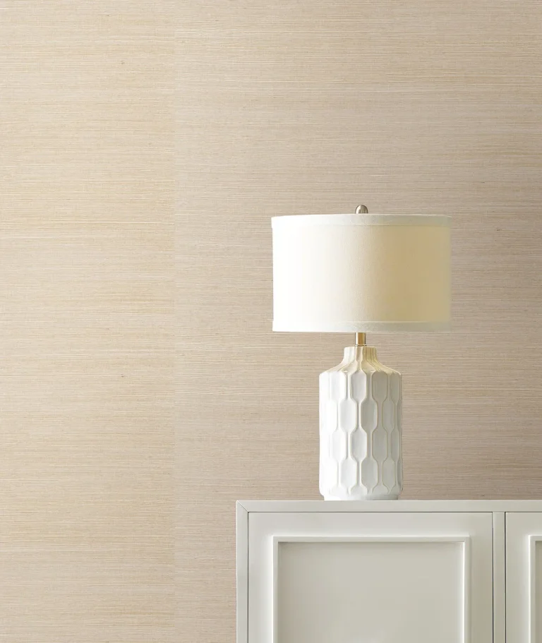 Ronald Redding Maguey Sisal Grasscloth Wallpaper - Wheat — Image 2