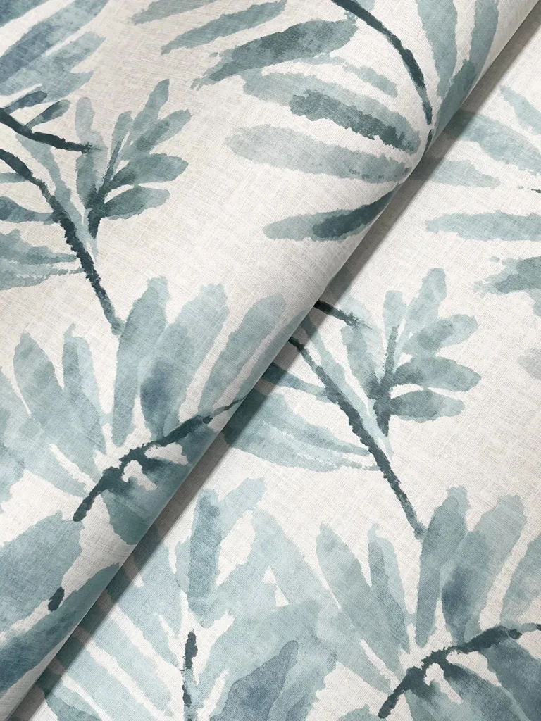 Serenade Ferns Wallpaper - Blue — Ảnh 2